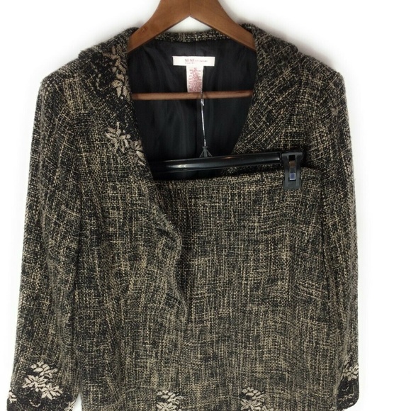 Nine West Womens Skirt Suit 2 Button - Picture 1 of 8